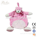 2014 hot sale cute animal shaped bear plush doudou toys for kids and gift